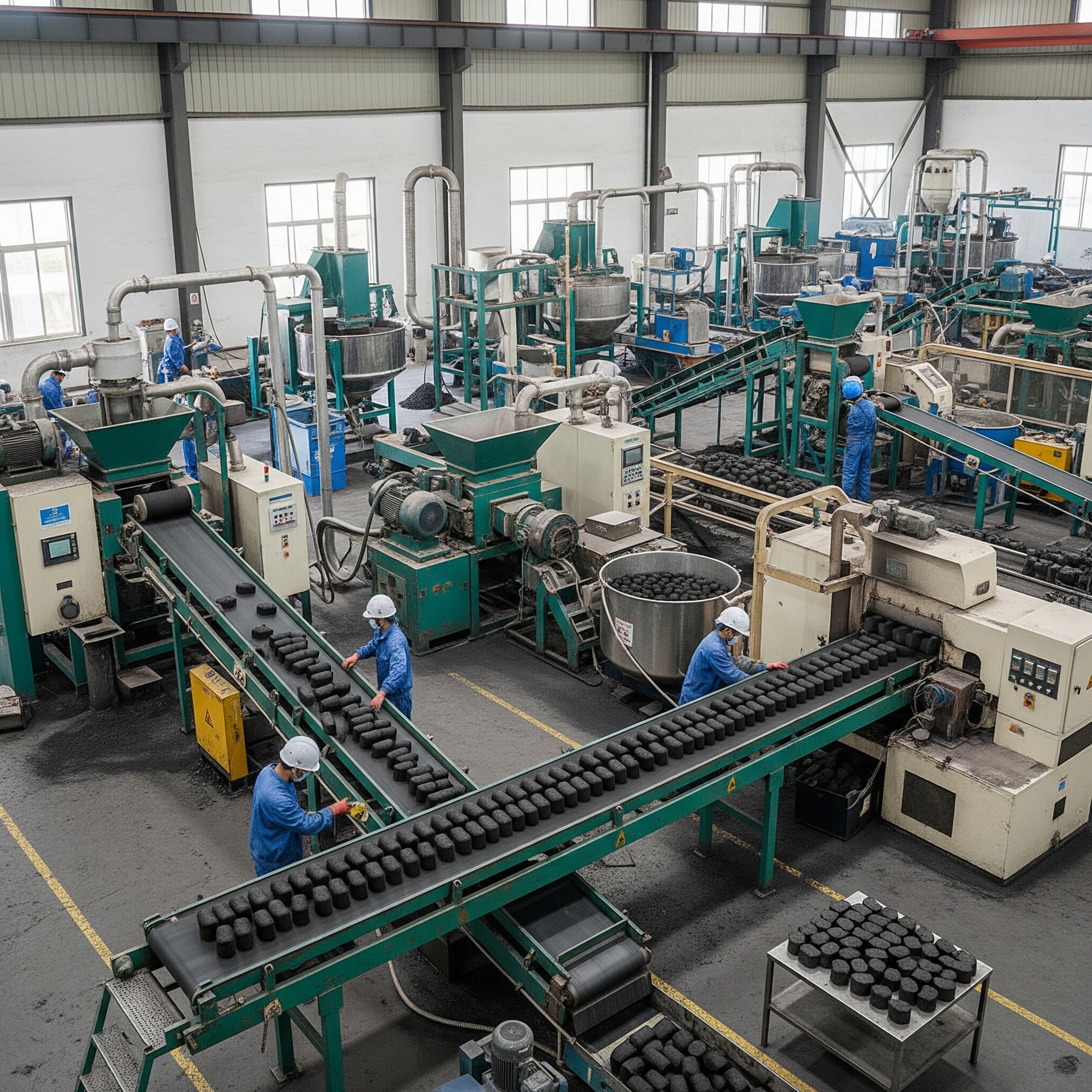 Proses Produksi Briket